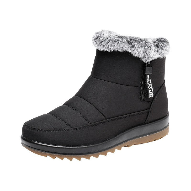 Bottes D'hiver Bogs Femme Taille 7 Noir Imperméables - Doublure Polaire, Fermeture éclair