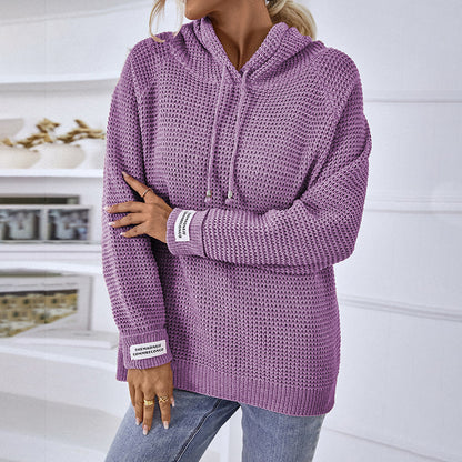 Pull Femme Uni en Maille