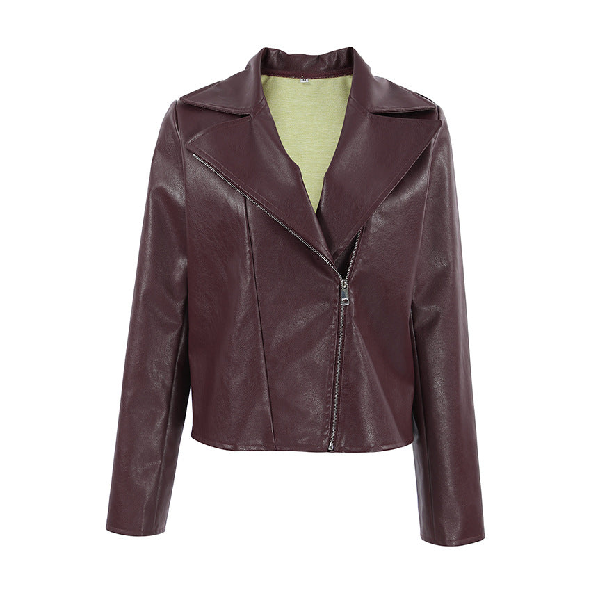 Veste Tailleur Bordeaux Synthétique