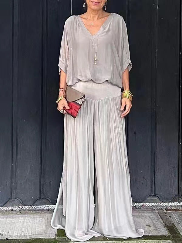 Ensemble Uni en Mousseline Chic